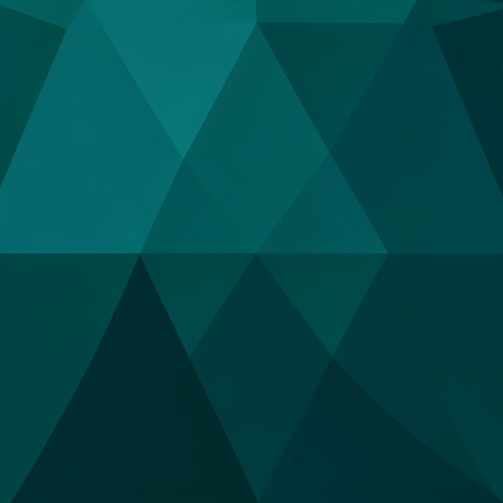 Low-poly faceted illustration in teal and amber tones suggesting a quiet moment of reading